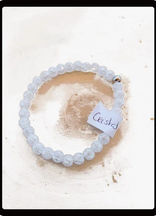 Bracelet en perles de cristal, merk: créa 'Dolce, staat: Nieuw zonder prijskaartje, € 9,90, € 11,10 inclusief Kopersbescherming