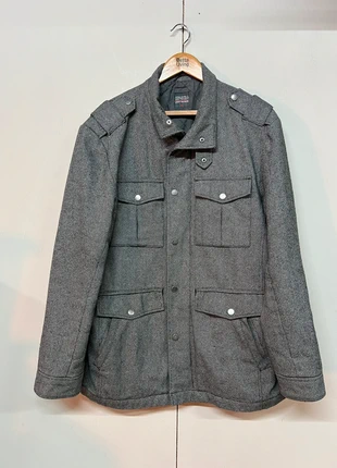 Jeff Banks 24:7 Grey Wool Blend Field Jacket – Size XL, brand: Jeff Banks, condition: Very good, size: XL, £18.00, £19.60 includes Buyer Protection