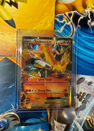 Pokemon Emboar Ex Breakpoint 14/122, brand: Pokémon, condition: Very good, £3.00, £3.85 includes Buyer Protection