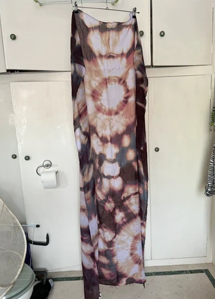 Next purple, burgundy and grey beach cover up, large, brand: Next, condition: Good, £2.50, £3.33 includes Buyer Protection