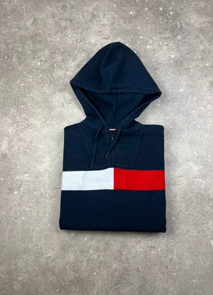 Half-zip 1/4 Zip Pull A Capuche Taille XXS Femme Bleu Marine Coton #T14, marque: Tommy Hilfiger, état: Très bon état, taille: XXS / 32 / 4, 25,00 €, 26,95 € Protection acheteurs (Pro) incluse