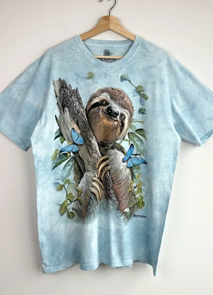 The Mountain Sloth & Butterflies Graphic T-Shirt – 2016 Howard Robinson, brand: The Mountain, condition: Very good, size: L, £20.00, £21.70 includes Buyer Protection Pro