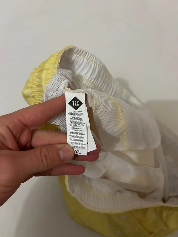 Short jaune tex - photo numéro 6