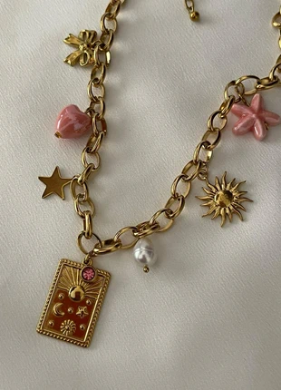 Collier acier inoxydable, brand: Boutique Bohéme, condizioni: Ottime, €16.40, €17.92 include la Protezione acquisti Pro