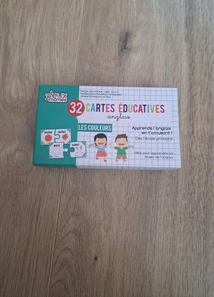 Cartes éducatives couleurs, brand: Jeux 2 Mômes, condition: Very good, size: One size, €2.00, €2.80 includes Buyer Protection