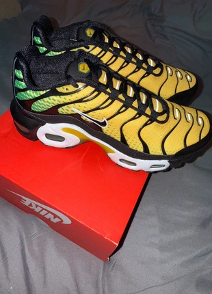 Yellow and green Nike air max plus Tn uk 4.5, brand: Nike, condition: New without tags, size: 4 junior | EU 37, £64.50, £69.96 includes Buyer Protection Pro