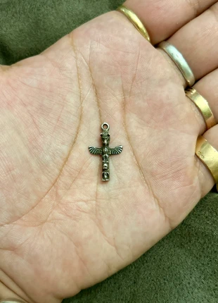 Pendentif totem Navajo en argent massif, brand: Argent, condition: Very good, €22.95, €24.80 includes Buyer Protection Pro