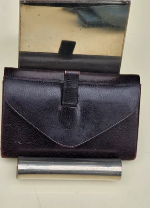 Ancien petit porte-monnaie en cuir – Années 1950, merk: Vintage Dressing, staat: Heel goed, € 23,00, € 24,85 inclusief Kopersbescherming