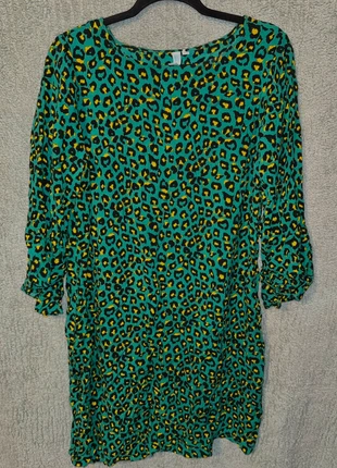 Groene jurk, merk: BEACHWAVE, staat: Heel goed, maat: XL / 42 / 14, € 4,00, € 4,90 inclusief Kopersbescherming