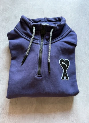 Pull Ami x Pula Violet, marca: Puma x AMI, estado: Muito bom, tamanho: L, €80.00, €84.70 inclui Proteção do Comprador