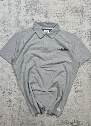 👕 Polo Quiksilver Gris Brodé M Homme Vintage Surfwear, marque: Quiksilver, état: Très bon état, taille: M, 24,99 €, 26,94 € Protection acheteurs (Pro) incluse