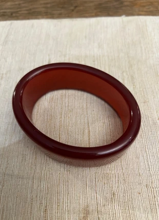 Armreif, vintage, Acryl, dunkelrot etwas durchsichtig, brand: Vintage Love, condizioni: Ottime, €15.00, €16.45 include la Protezione acquisti