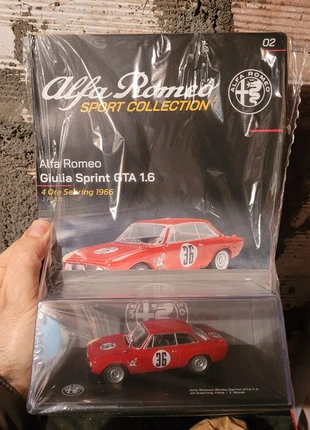 Alfa romeo Giulia Sprint GTA 1.6 1966, merk: Altaya, staat: Heel goed, maat: Universeel, € 25,00, € 26,95 inclusief Kopersbescherming