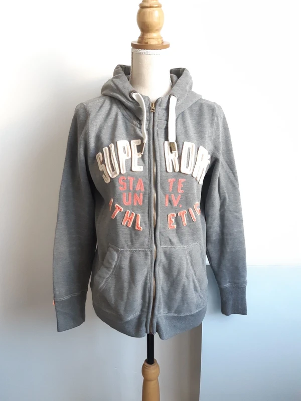 Gilet zippé à capuche Superdry T40