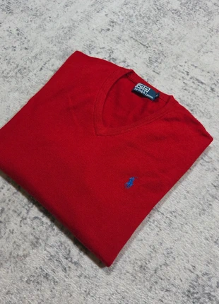 🔥 Pull Polo Ralph Lauren Rouge M 100% Laine Mérinos Vintage Old Money Preppy, brand: Ralph Lauren, condition: Very good, size: M, €64.95, €68.90 includes Buyer Protection Pro