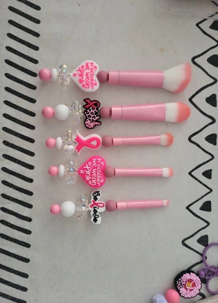 Pink october, pinceaux maquillage fait main rose, marca: Fait Main, estado: Nuevo con etiquetas, 8,50 €, 9,63 € Protección al comprador incluida
