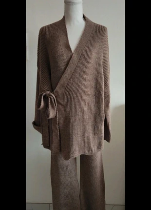 Ensemble femme en maille taupe – neuf – sans marque, marque: sans marque, état: Neuf sans étiquette, taille: Taille unique, 27,00 €, 29,05 € Protection acheteurs incluse