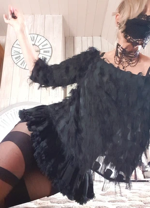 Superbe 🌹 look avec cette petite blouse/tunique 🌹Coquette/Gothique stylée, marke: COQUETTE, zustand: Sehr gut, größe: L / 40 / 12, 29,00 €, 31,15 € inklusive Vinted-Käuferschutz