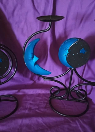 Due portacandele Sole e Luna, brand: Moon, condizioni: Ottime, €25.00, €26.95 include la Protezione acquisti