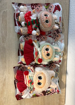 labubu popmart christmas figure kawaii doll plush keychain decorazione, marke: labubu, zustand: Neu, größe: Frühchen, bis 44, 10,00 €, 11,20 € inklusive Vinted-Käuferschutz