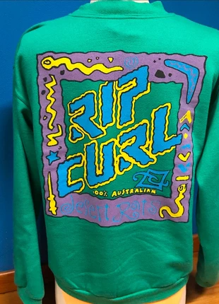 Vintage Rip Curl emerald sweat, marca: Rip Curl, estado: Muy bueno, tamaño: XS / 34 / 6, 50,00 €, 53,20 € Protección al comprador incluida