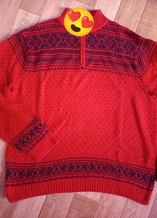 Pull rouge homme en maille Chaps by Ralph Lauren taille L, marke: CHAPS, zustand: Neu, größe: L, 14,00 €, 15,40 € inklusive Vinted-Käuferschutz