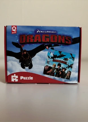 Puzzel Hoe tem je een draak?, merk: Dragon, staat: Nieuw zonder prijskaartje, maat: 3 jaar / 98 cm, € 1,00, € 1,75 inclusief Kopersbescherming
