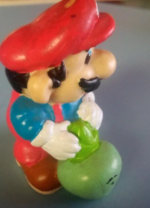 Figurine Mario Bros avec légume - 1989 - nintendo of america inc applause, condition: Satisfactory, size: One size, €10.00, €11.20 includes Buyer Protection