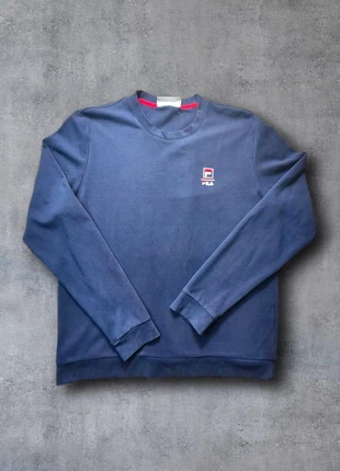 Pull crewneck Fila - Bleu marine - Vintage - Taille L - Très bon état, marke: FILA, zustand: Sehr gut, größe: L, 18,00 €, 19,60 € inklusive Vinted-Käuferschutz
