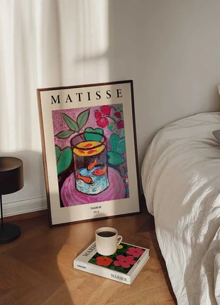 Matisse paarse/ vissen Poster available in multiple sizes / Poster in meerdere formaten, merk: Matisse, staat: Nieuw met prijskaartje, € 7,00, € 8,05 inclusief Kopersbescherming Pro