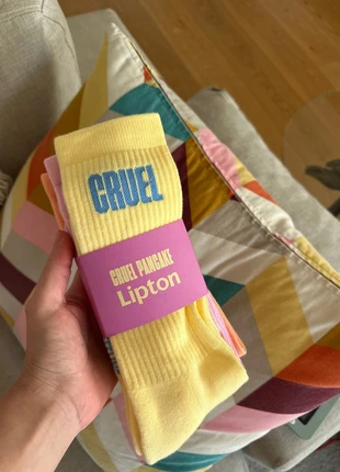 Chaussettes Cruel Pancake, brand: Cruel Pancake, condition: New with tags, size: One size, €38.00, €40.60 includes Buyer Protection