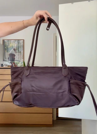 New dark brown shoulder bag | spacious | multiple pockets, marque: Sonstiges, état: Neuf sans étiquette, 15,00 €, 16,45 € Protection acheteurs incluse