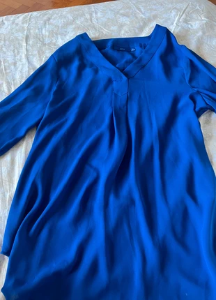 Blouse bleue classique, marque: Apt. 9, état: Neuf sans étiquette, taille: S / 36 / 8, 1,00 €, 1,75 € Protection acheteurs incluse