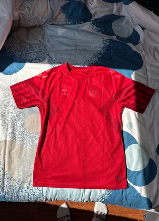 Maillot Danemark coupe du monde 2022, marque: Hummel, état: Neuf sans étiquette, taille: L, 20,00 €, 21,70 € Protection acheteurs incluse