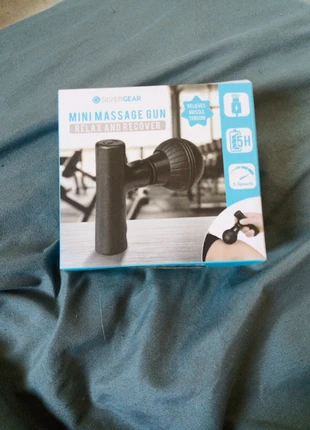 Mini massage gun, brand: silvergear, condizioni: Ottime, €5.00, €5.95 include la Protezione acquisti