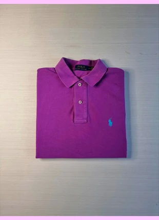 Polo Ralph Lauren – Violet – Logo Brodé Turquoise – Taille S – Très Bon État, brand: Ralph Lauren, condition: Very good, size: S, €12.90, €14.25 includes Buyer Protection