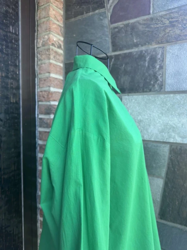 Chemise verte Musy Muse Taille L / 40 - photo numéro 10