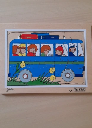 Houten peuter/kleuter puzzel van Rolf, 12 stukjes., marque: Rolf, état: Très bon état, taille: Taille unique, 6,00 €, 7,00 € Protection acheteurs incluse