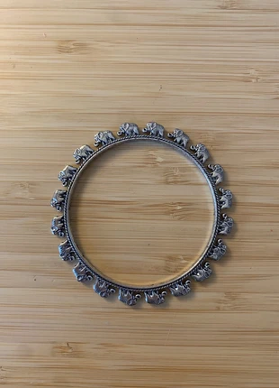 Brass Bangle with elephants, condition: New without tags, £5.00, £5.95 includes Buyer Protection