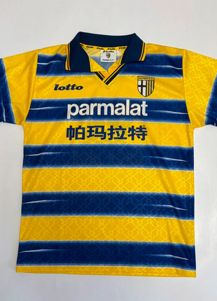 Maillot Parme 1998/1999 – Domicile – Taille L *Rare*, marque: Lotto, état: Très bon état, taille: L, 184,90 €, 194,85 € Protection acheteurs (Pro) incluse