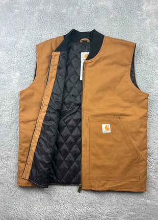 Veste sans manche/jacket Detroit Carhartt beige taille s, brand: Carhartt, condizioni: Ottime, taglia: S, €39.90, €42.60 include la Protezione acquisti