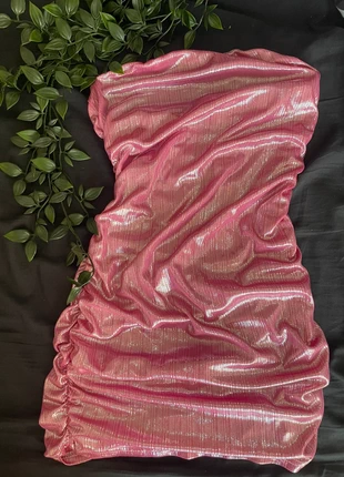 vestito corto metallizzato, marque: Shein, état: Neuf sans étiquette, taille: S / 36 / 8, 5,00 €, 5,95 € Protection acheteurs incluse