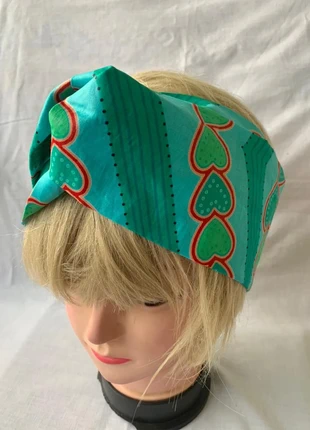 Bandeau avec élastique, marque: afrochic, état: Neuf sans étiquette, taille: Taille unique, 6,00 €, 7,00 € Protection acheteurs incluse