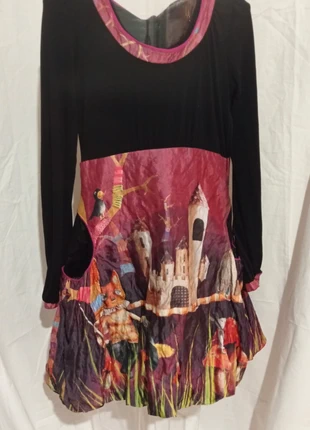 Anatopik multicolore dress. Designito lab France, marke: Anatopik, zustand: Sehr gut, größe: M / 38 / 10, 14,00 €, 15,40 € inklusive Vinted-Käuferschutz