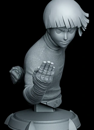 Buste Rock Lee 3D Résine – Inspiré de l’univers Naruto, marca: Impression, estado: Nuevo sin etiquetas, 4,99 €, 5,94 € Protección al comprador Pro incluida