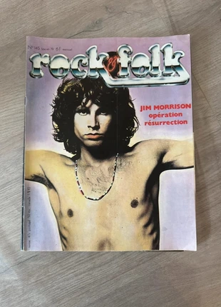 Rock & Folk n°145 Février 1979 Jim Morrison Opération Résurrection Magazine culte vintage !, zustand: Gut, 20,00 €, 21,70 € inklusive Vinted-Käuferschutz