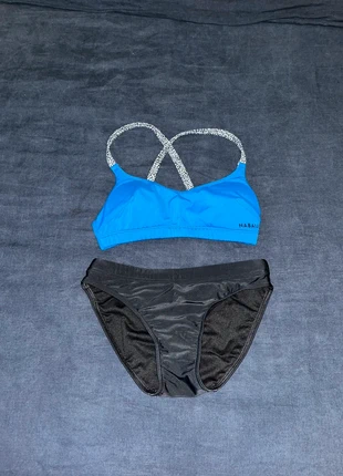 Maillot de bain deux pièces femme, marque: Decathlon, état: Très bon état, taille: XS / 34 / 6, 2,00 €, 2,80 € Protection acheteurs incluse