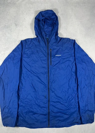 Patagonia Houdini Jacket / Light Windbreaker / Hood / Electric Blue / Man / XL / 100% Nylon, marca: Patagonia, estado: Bom, tamanho: XL, €44.90, €47.85 inclui Proteção do Comprador