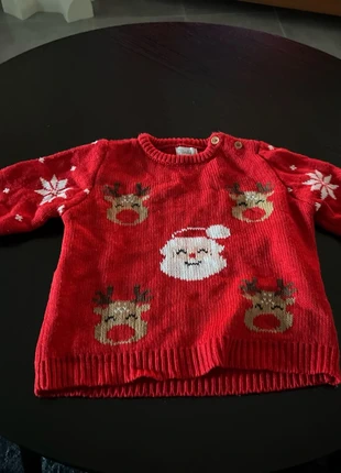 Pull Noël enfant taille 18 mois marque kimbaloo, merk: Kimbaloo, staat: Heel goed, maat: 12-18 maanden / 80 cm, € 1,00, € 1,75 inclusief Kopersbescherming