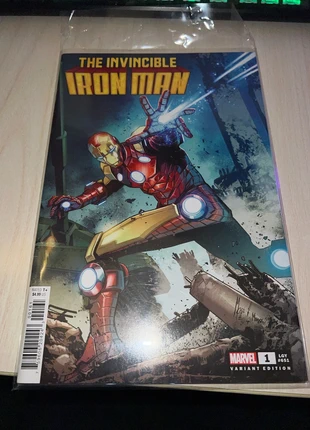 Invincible iron man #1 Marco Checchetto, staat: Nieuw zonder prijskaartje, € 7,00, € 8,05 inclusief Kopersbescherming